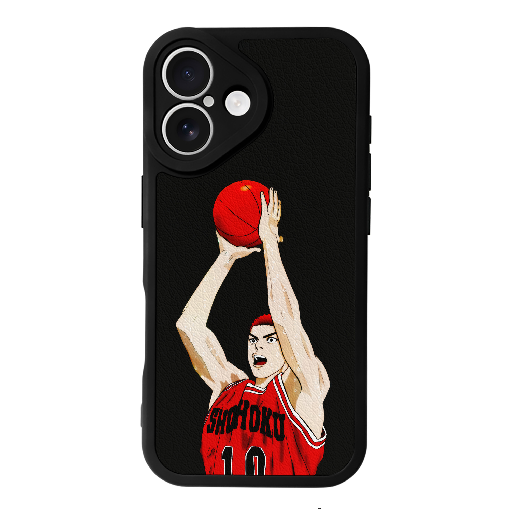 （画像用） SLAM DUNK／スラムダンク 【iPhone 16シリーズ対応】シリコンスマホケース（レザー調） 材質：シリコン
